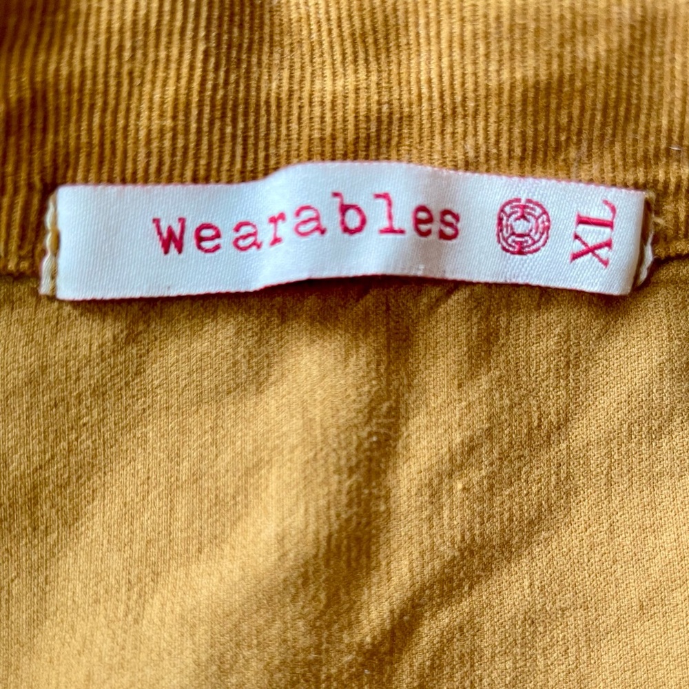Wearables Mustard Utility Jacket - Picture 3 of 6